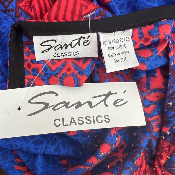 NWT Sante Beautiful Long Summer Kaftan Dress One Size - Picture 6 of 6